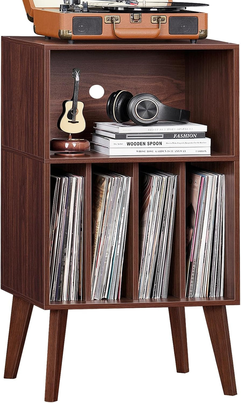 Record Player Stand Turntable Hold Up to 160