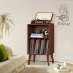 Record Player Stand Turntable Hold Up to 160