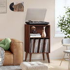 Record Player Stand Turntable Hold Up to 160