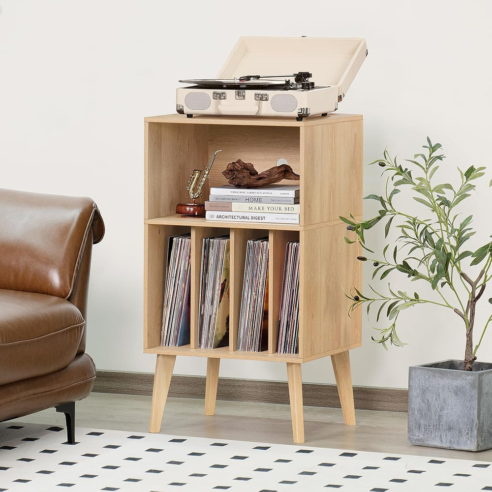 Record Player Stand Turntable Hold Up to 160