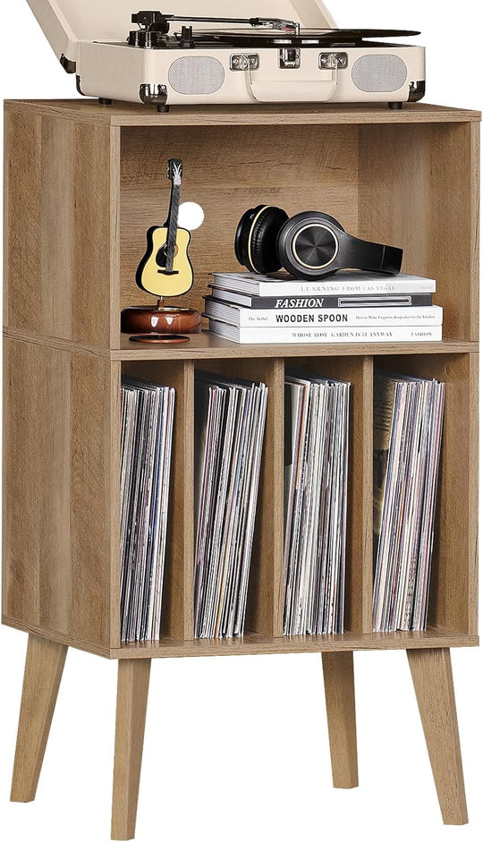 Record Player Stand Turntable Hold Up to 160