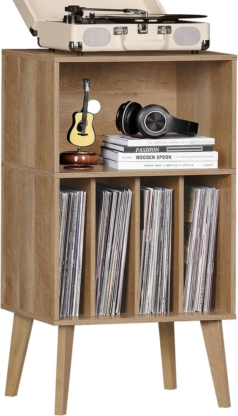 Record Player Stand Turntable Hold Up to 160
