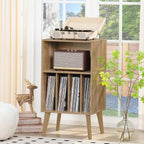 Record Player Stand Turntable Hold Up to 160