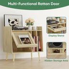 Record Player Stand Vinyl Storage Cabinet