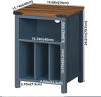 Record Player Stand with Vinyl Storage Large Table