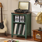 Record Player Stand with Vinyl Storage Large Table