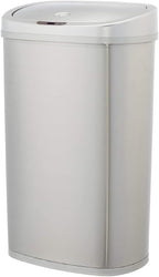 Rectangular Stainless Steel 60L Dustbin with Hands-Free Motion