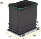 Recycle 35L Bin for Kitchen Lower