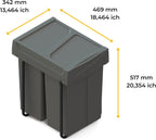 Recycle 35L Bin for Kitchen Lower