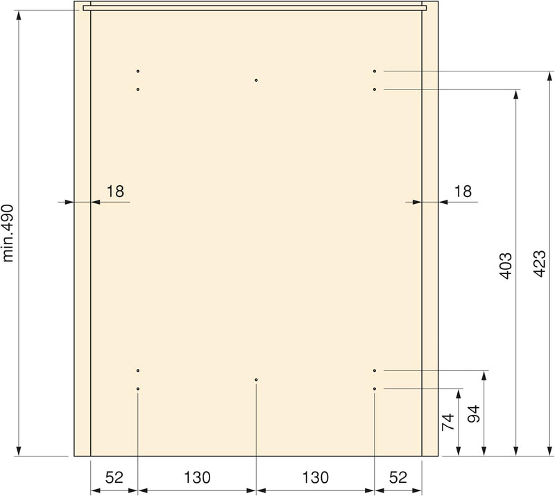 Recycle 35L Bin for Kitchen Lower