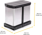 Recycle 35L Bin for Kitchen Lower