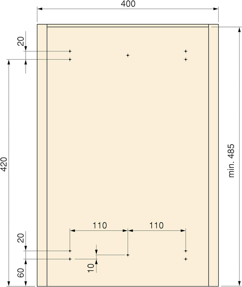 Recycle 35L Bin for Kitchen Lower