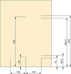 Recycle 35L Bin for Kitchen Lower