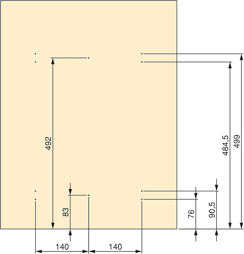 Recycle 35L Bin for Kitchen Lower