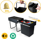 Recycle 35L Bin for Kitchen Lower