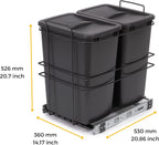 Recycle 35L Bin for Kitchen Lower