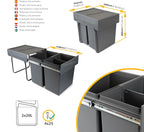 Recycle 35L Bin for Kitchen Lower