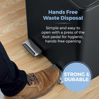 Recycling Pedal Bin Two 20L Compartments