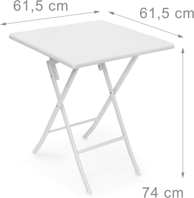 Garden Table Folding Round