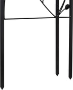 Relaxdays Half Round Plant Support Wall-Mounted Garden Arch