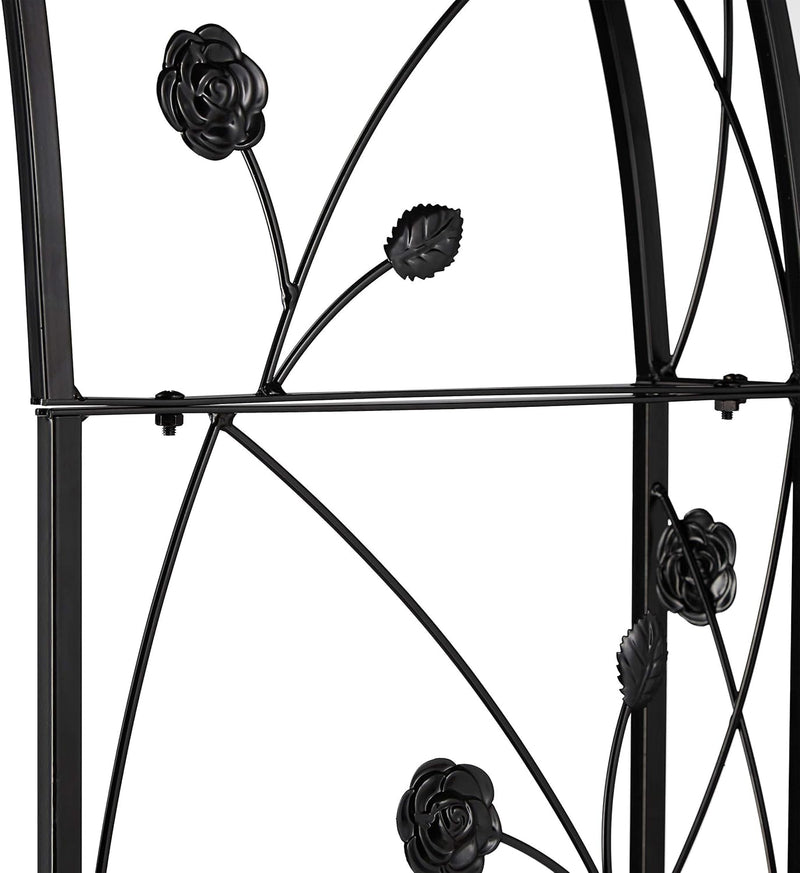 Round Plant Support Wall-Mounted Garden Arch Trellis