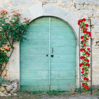 Relaxdays Half Round Plant Support Wall-Mounted Garden Arch
