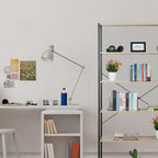 Industrial Shelving Unit Tall Book Case Open Style