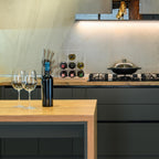 Metal Wine Rack 9 Bottles Powder-Coated Iron 30