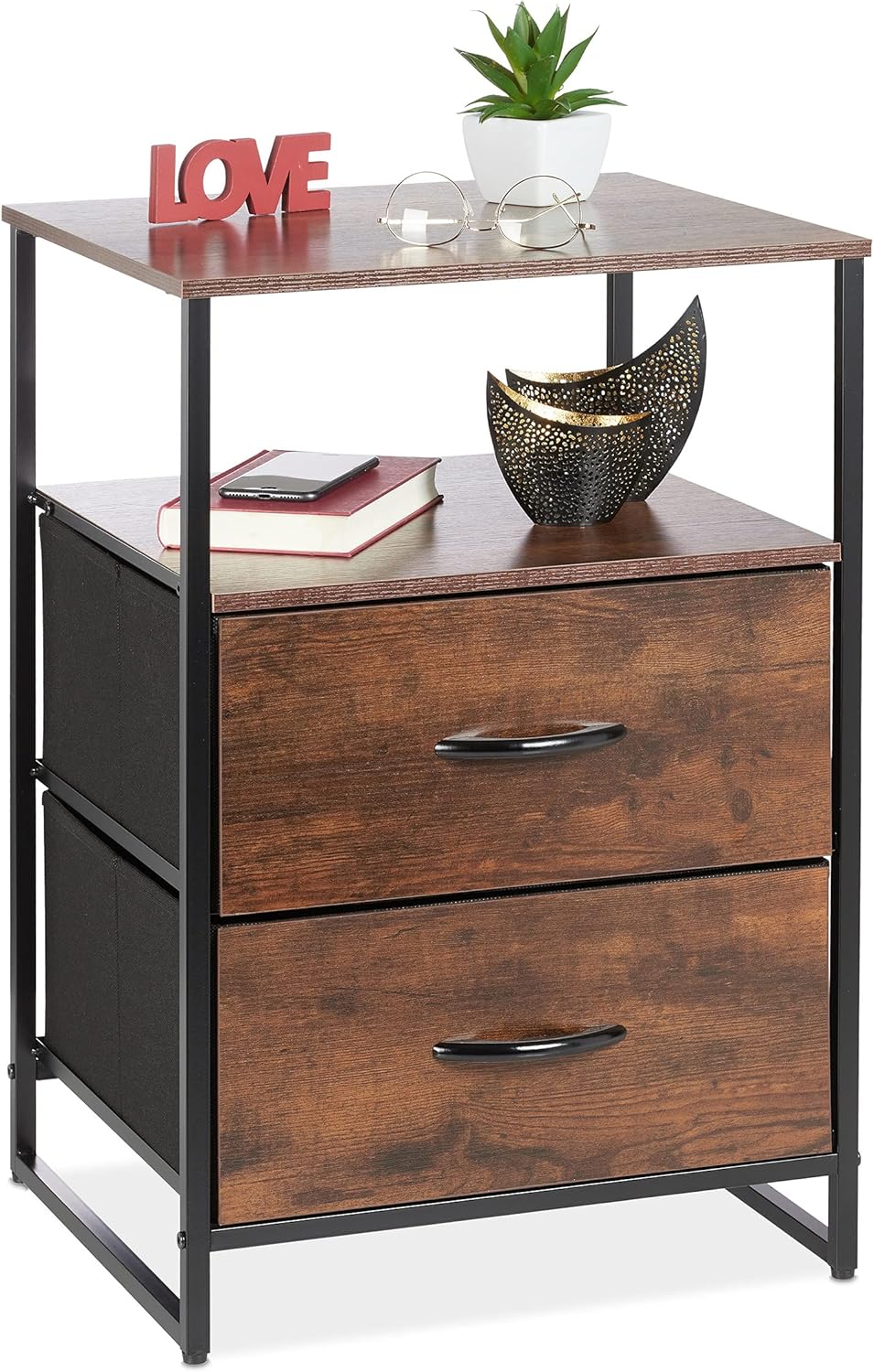 Stand Side Table 2 Drawers