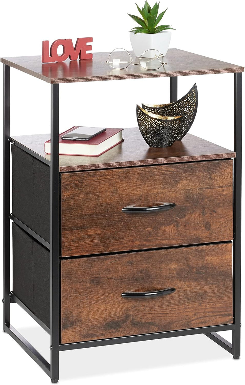 Stand Side Table 2 Drawers