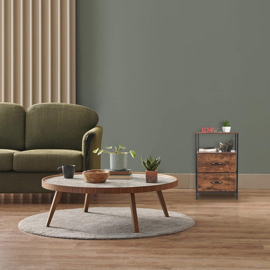 Stand Side Table 2 Drawers