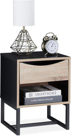 Stand Side Table Drawer