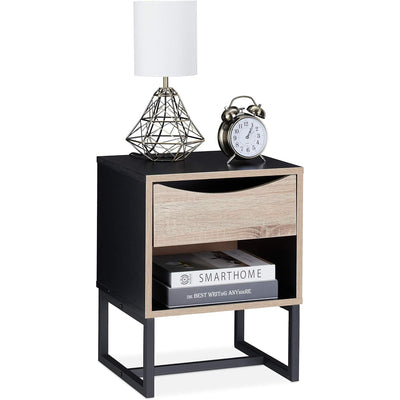 Stand Side Table Drawer