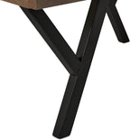 Relaxdays Night Stand Side Table Drawer Industrial H
