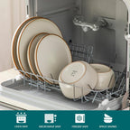 Reno Stoneware Dinner Set for 6 18 Pieces