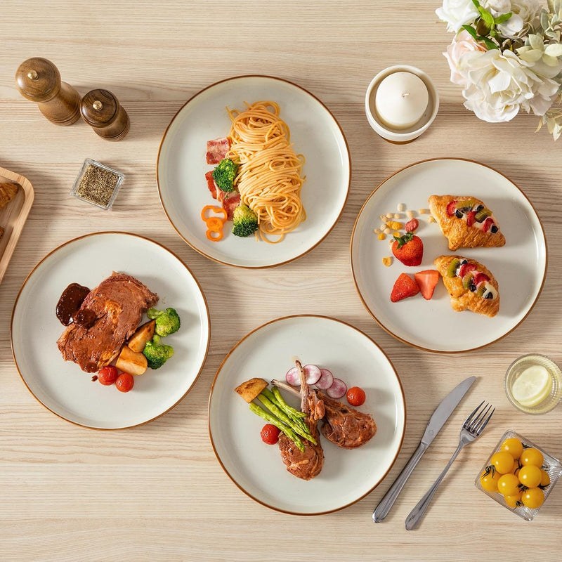 Reno Stoneware Dinner Set for 6 18 Pieces