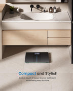 Renpho Smart Body Fat Scales USB Rechargeable Bathroom