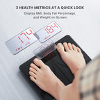 Renpho Smart Body Fat Scales USB Rechargeable Bathroom