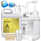 Resin Kit 2.4L 95oz Crystal Clear Self-Leveling