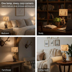 Resin Table Lamp Antler Tall for Living Room