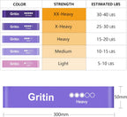 Resistance Bands Skin-Friendly Fitness Exercise Loop with (Set of 5)