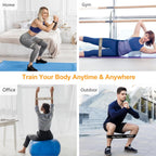 Resistance Bands Skin-Friendly Fitness Exercise Loop with (Set of 5)
