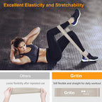 Resistance Bands Skin-Friendly Fitness Exercise Loop with (Set of 5)
