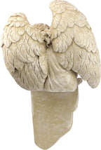 Resting Grace Angel Sitting Garden Statue Medium 21.5CM