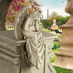 Resting Grace Angel Sitting Garden Statue Medium 21.5CM