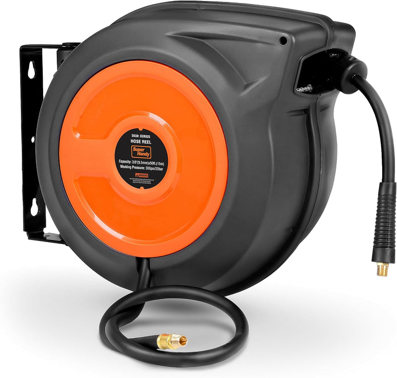Retractable Air Hose Reel 3 8in X 15m