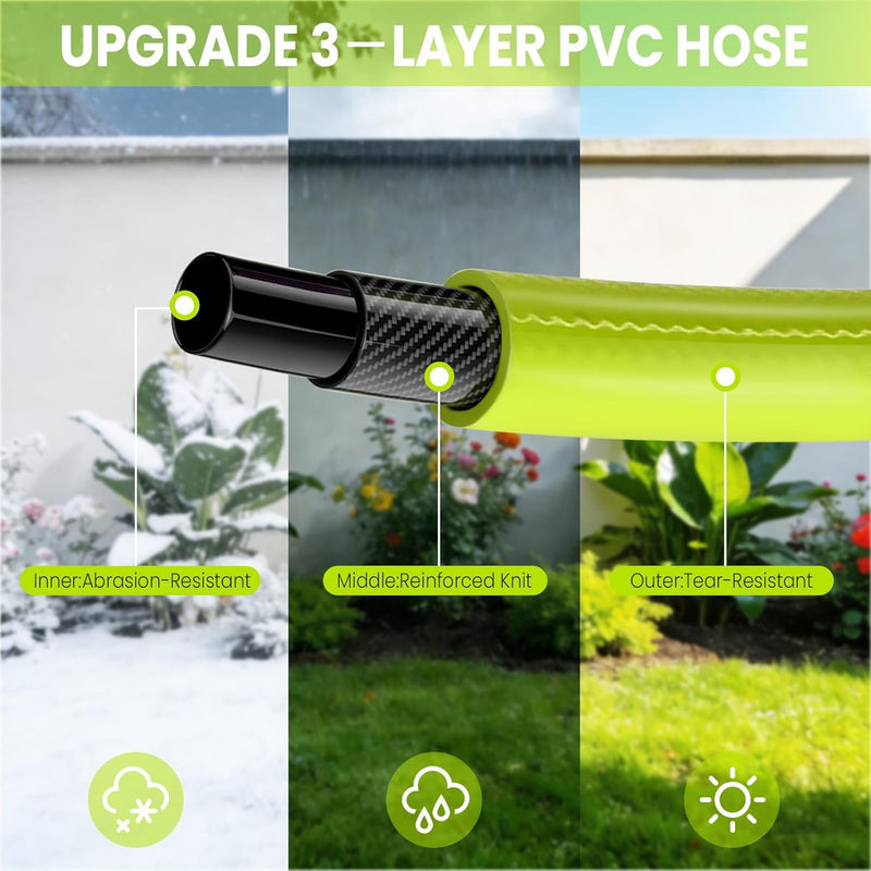 1 2" X 30m Retractable Garden Hose Reel
