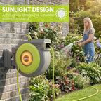 Retractable Garden Hose Reel 1 2” X 30m+2m