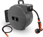 Retractable Garden Hose Reel 30m Wall-Mounted with Automatic