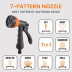 Retractable Hose Reel Wall Mounted 30+2m Garden Pivoting